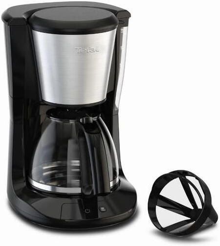 Tefal Subito CM5S1D Filter koffiezetapparaat 1.25L Herbruikbaar filter 15 Kopjes Optionele Warmhoudfunctie Modern Design RVS - Foto 2