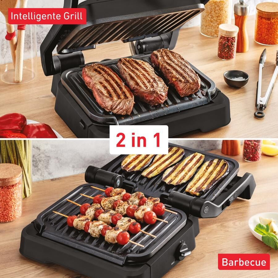 Tefal OptiGrill 2-in-1 GC772810 | Contactgrills | 3168437250713