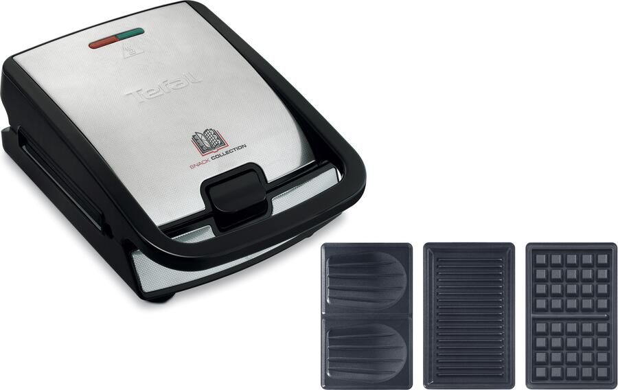 Tefal 2-in-1-combi-wafelijzer SW852D Snack Collection platen met antiaanbaklaag geschikt voor de vaatwasser vele functies - Foto 14