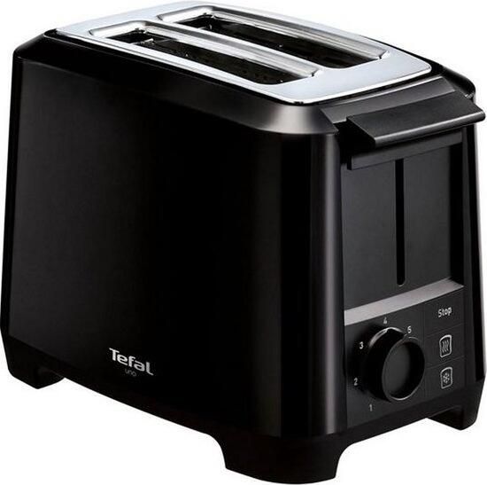 Tefal Toaster TT1408 Uno 2-kamers broodjesopzetstuk variabele sleufbreedte 7 bruiningsstanden - Foto 2