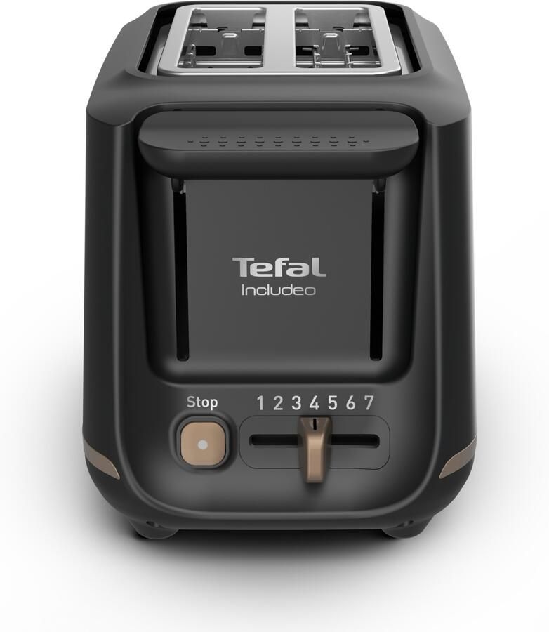 Tefal Includeo TT5338 Broodrooster 2 Sneden brood Extra Breed 7 Bruiningsniveau's Hoge lift Zwart - Foto 4
