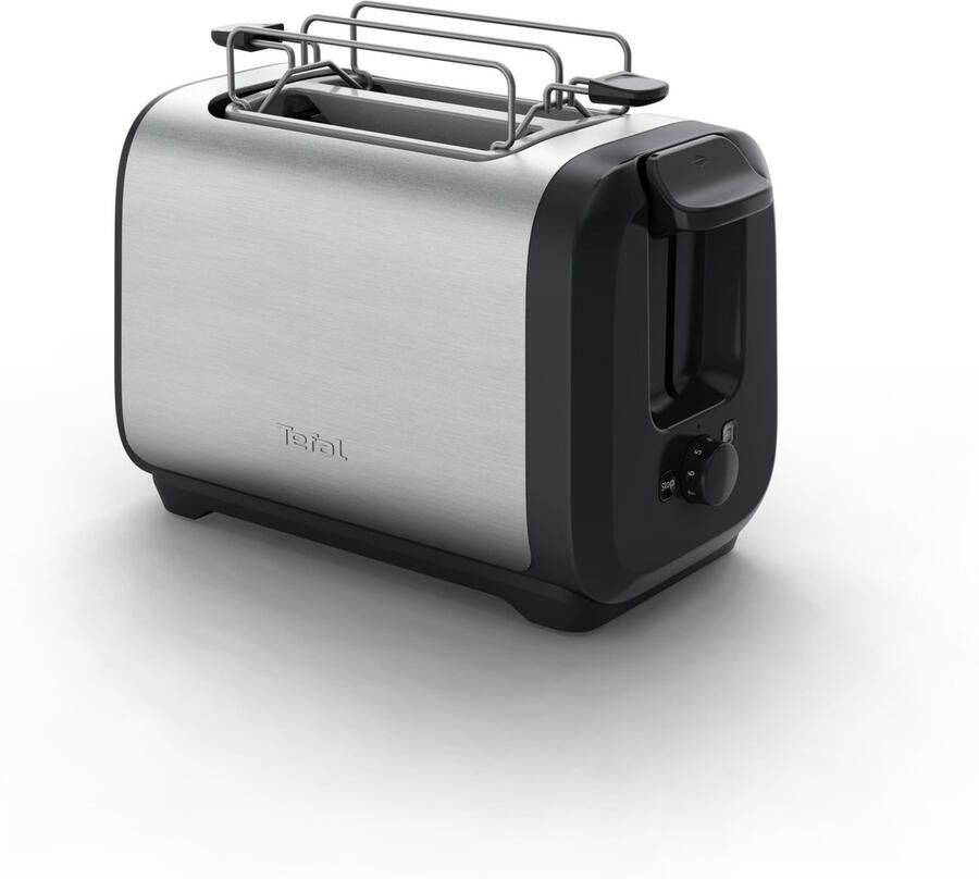 Tefal Subito TT5S1D Broodrooster 2 Sneden brood Energiebesparend 7 Bruiningsniveau's Modern Design RVS