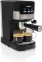 Tristar Espressomachine & Koffiecupmachine CM-2278 Koffiemachine geschikt voor capsules & losse koffie Inclusief melkstoompijpje Gemakkelijk in gebruik Zwart RVS - Thumbnail 1