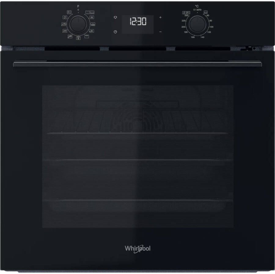 Whirlpool OMK58RU0B Middelmaat Elektrische oven 71 l 3300 W 71 l Hydrolytisch + Pyrolytisch