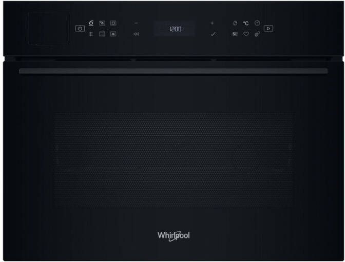 Whirlpool WCS7A9PHTSBA Inbouw combi stoomoven Zwart