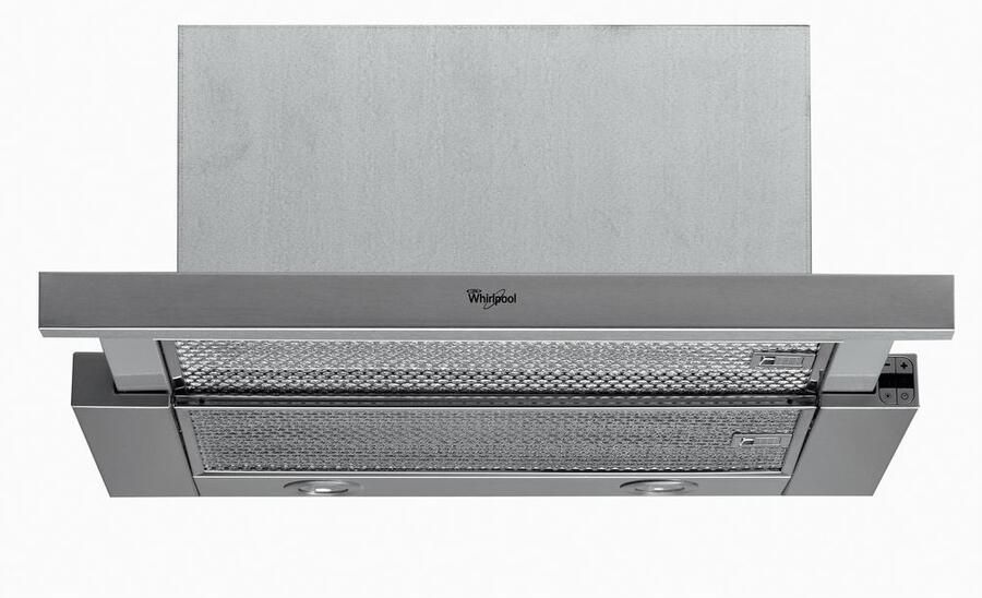 Whirlpool AKR 473 1 IX Afzuigkap vlakscherm Grijs
