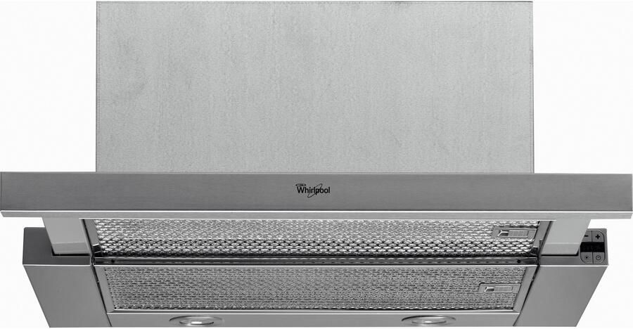 Whirlpool AKR 473 1 IX Afzuigkap vlakscherm Grijs