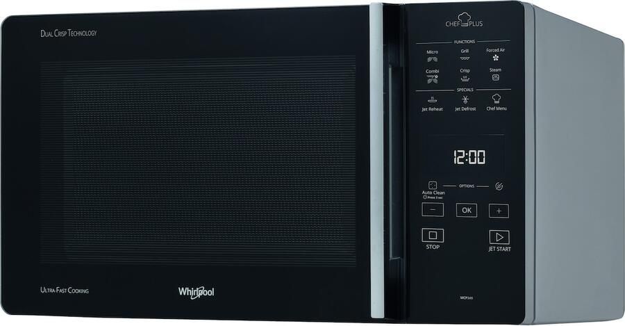 Whirlpool MCP 349 SL Combimagnetron Zwart