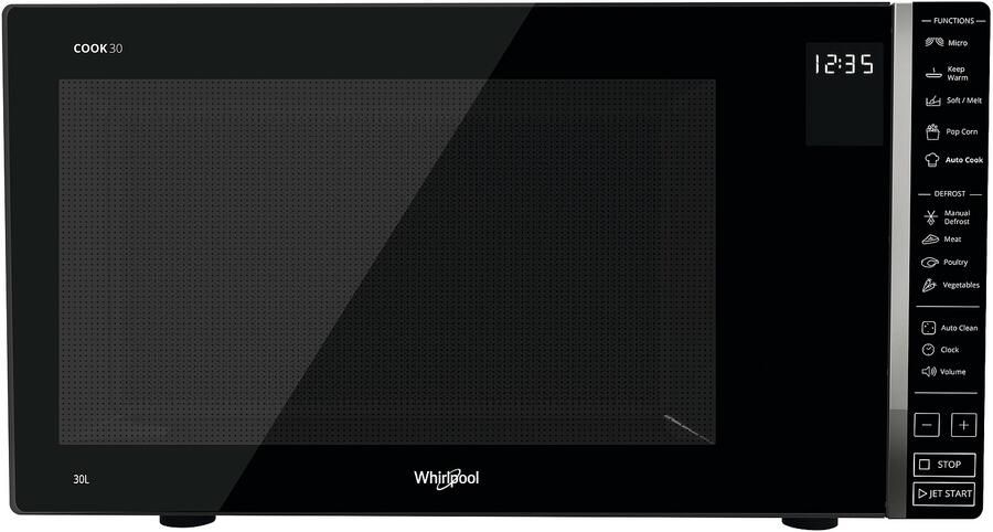 Whirlpool Microgolf Zwart MWP301B | Microgolfovens | Keuken&Koken Microgolf&Ovens | MWP 301 B - Foto 3