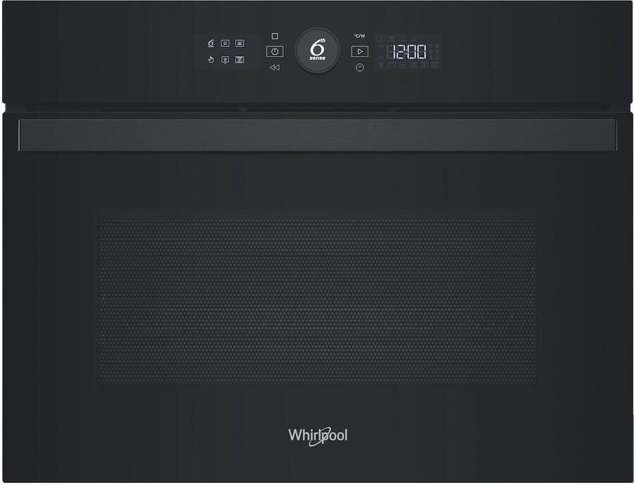 Whirlpool WCW46HMB Inbouw oven met magnetron Zwart