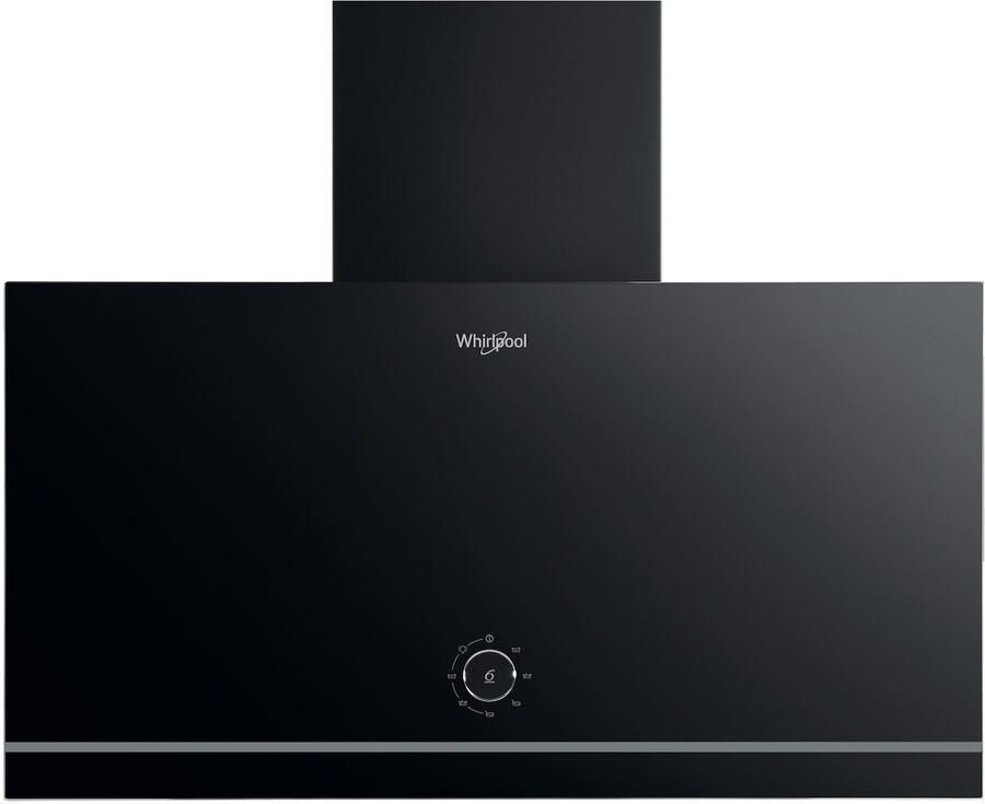 Whirlpool WHVA 62F LM K Afzuigkap 485 m³ uur Afvoerend recirculerend D label 65 dB