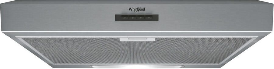 Whirlpool WSLK 66 2 AS X Wandafzuigkap LED Verlichting Energieklasse C