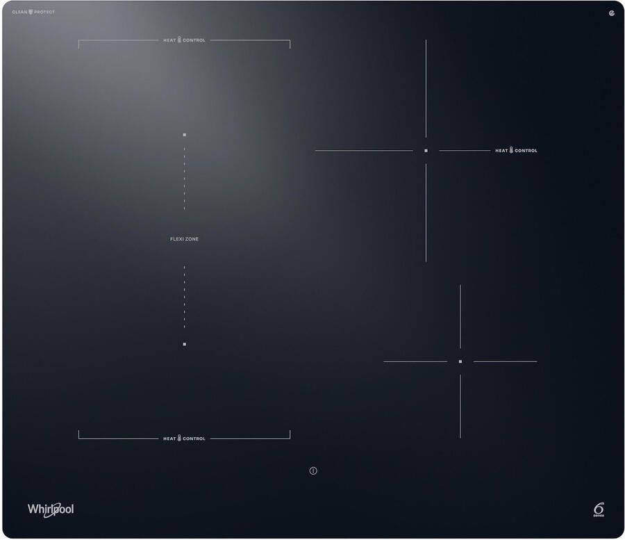 Whirlpool WTX6014DCF Inbouw inductiekookplaat Zwart