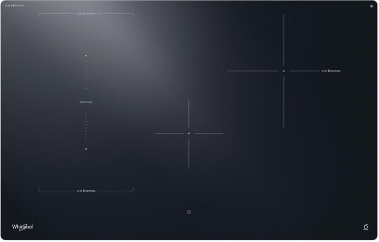 Whirlpool WTX8015DCF Inbouw inductiekookplaat Zwart