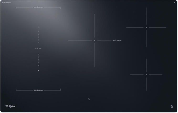 Whirlpool WTX8017DCF2 Inbouw inductiekookplaat Zwart