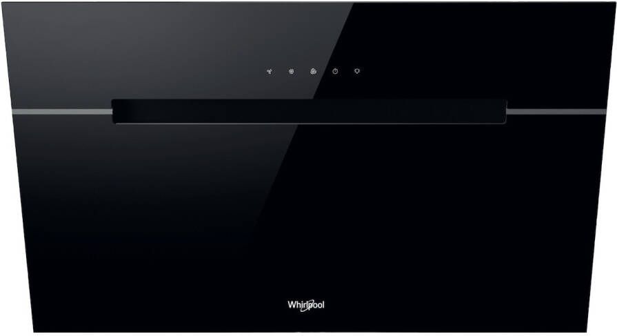 Whirlpool WHVP 62F LT SK Afzuigkap vlakscherm Zwart