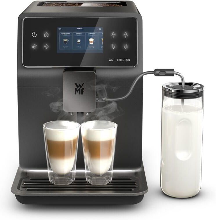 WMF Volautomatisch koffiezetapparaat Perfection 890L CP855815 intuïtieve gebruikersinterface perfecte melkschuim zelfreinigend