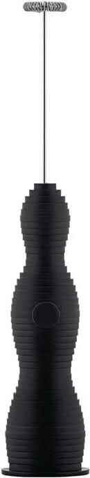 Alessi Melkopschuimer oplaadbaar Pulcina MDL11 B Zwart door Michele De Lucchi