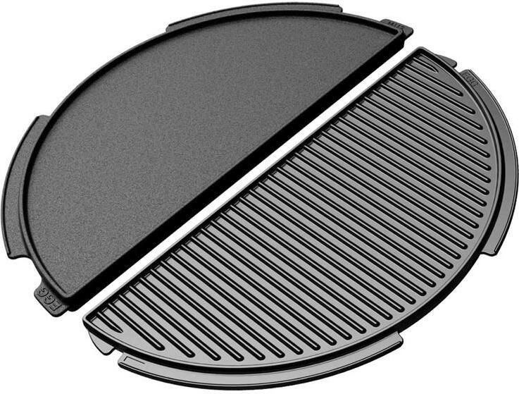 Big Green Egg Half Cast Iron Plancha Xlarge and 2XL