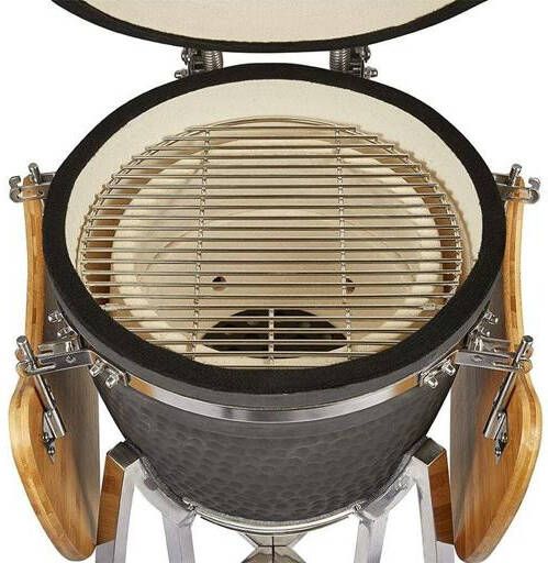 Buccan BBQ Kamado barbecue Large 16&apos;&apos; Zwart Ei