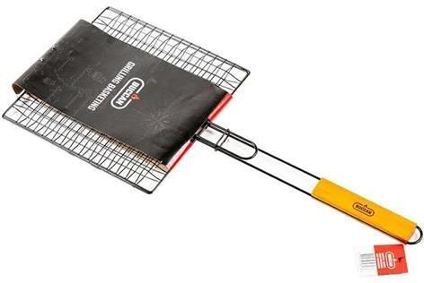 Buccan BBQ Handbare Grillrooster voor vlees en vis
