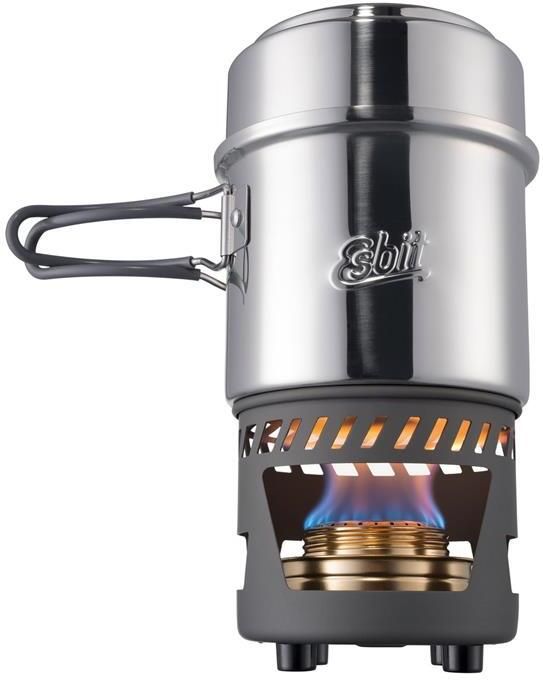 Esbit Outdoor Kooktoestel 985ml Opbergtas Aluminium|RVS Alcohol