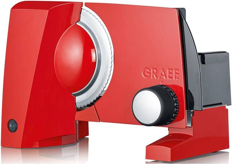 Graef S 10003 Electrisch 170W Aluminium Rood snijmachine - Foto 3