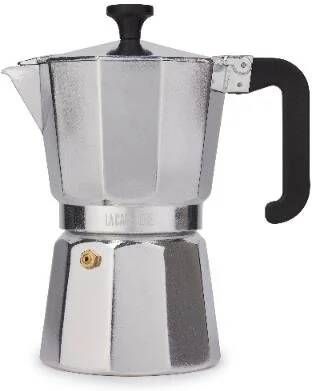 La Cafetière Espresso Maker 6 Kopjes Aluminium Zilver La Cafeti