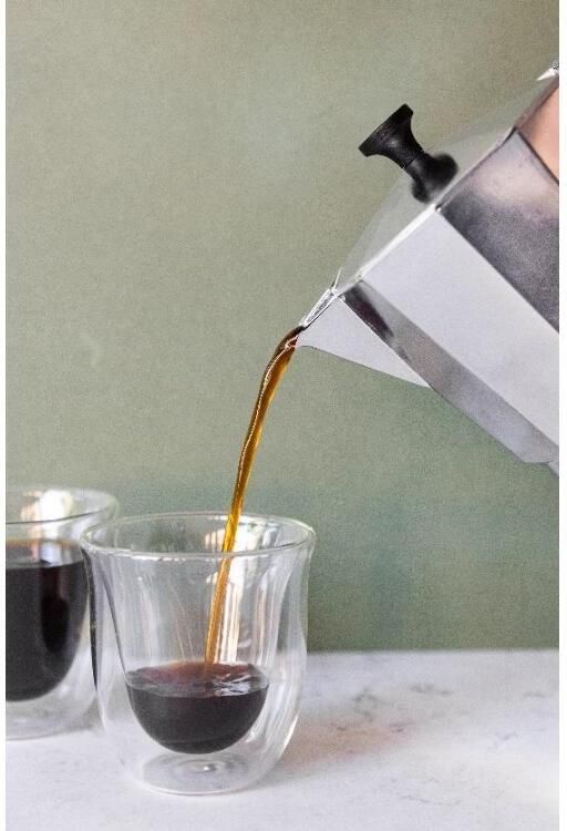 La Cafetière Espresso Maker 6 Kopjes Aluminium Zilver | Venice