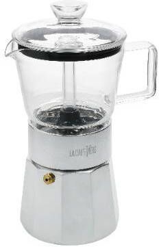 La Cafetière Espresso Maker 6 Kopjes Glas | Verona