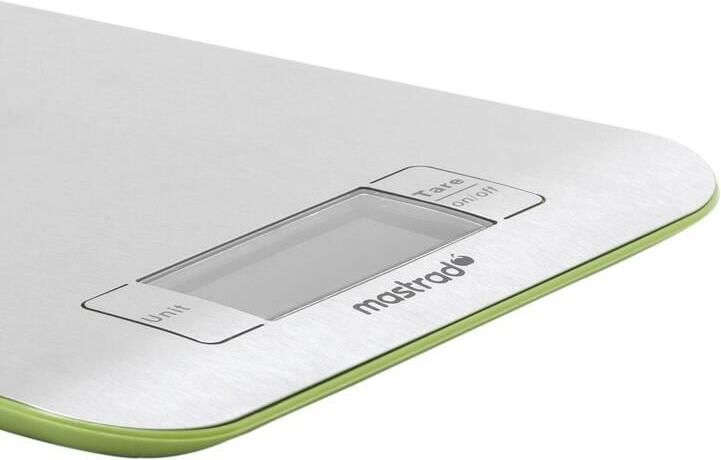 Mastrad Keukenweegschaal RVS 5 kg Groen