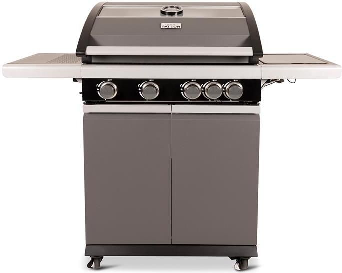 Patton Patio Pro Chef 4+1 Gasbarbecue Frozen Grey