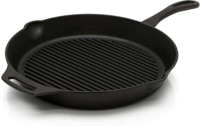 Petromax Gietijzeren grill skillet met steel 35 cm