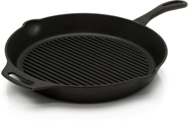 Petromax Gietijzeren grill skillet met steel 30 cm