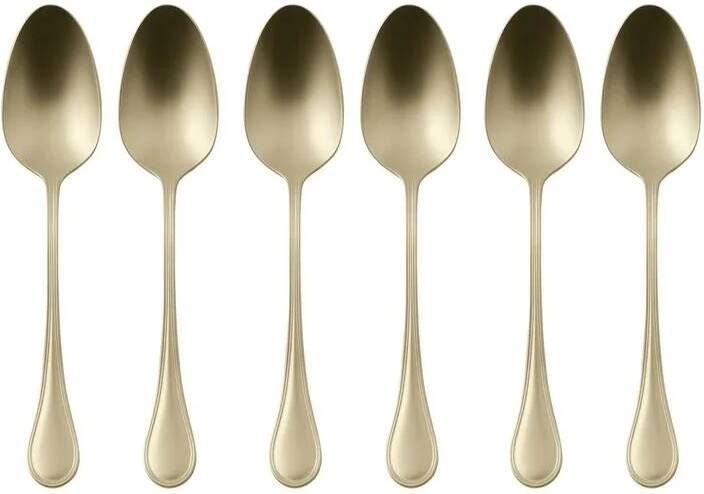 Sambonet Koffielepels Royal Champagne 6 Stuks