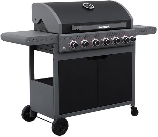 Sweeek Gasbarbecue 6 branders + 1 zijbrander