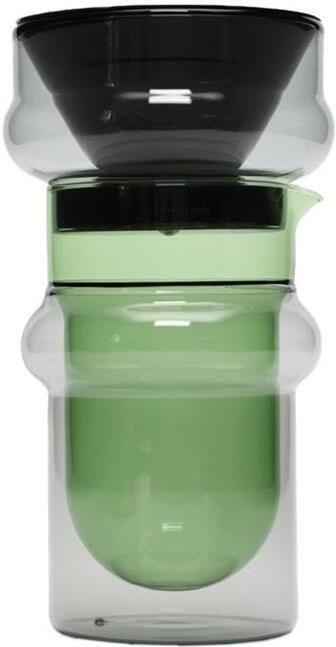 Tom Dixon Bump koffiemaker zwart|groen