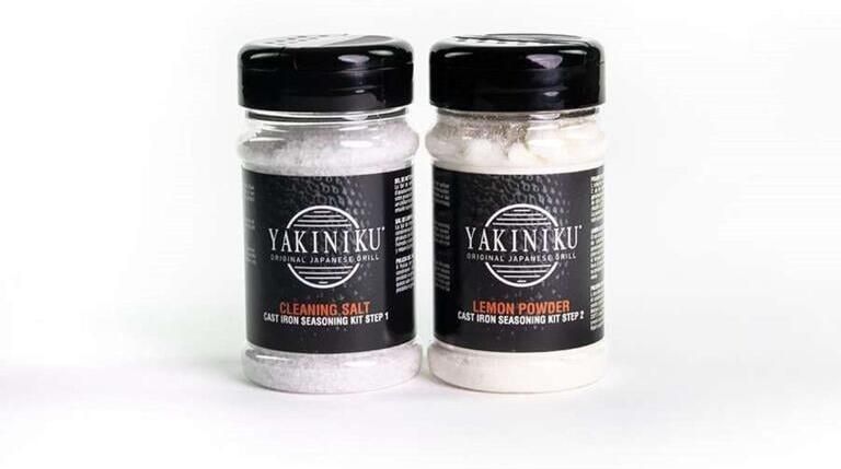 Yakiniku Grill Yakiniku BBQ Accesoire Gietijzer Seasoning & Cleaning Kit