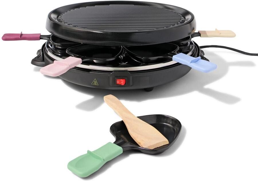 HEMA Gourmetset ⌀29.5cm 6 personen PFAS-vrij