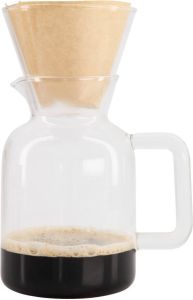HEMA Koffiekan Met Filter Koffiebinkie Glas 600ml