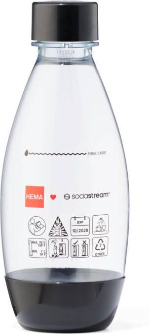 HEMA SodaStream Kunststof Fles 0.5L Zwart