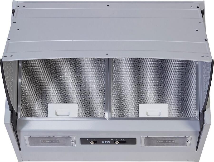 AEG Onderbouwkap DEB2531S 3 vermogensstanden afvoerlucht en recirculatielucht vaatwasmachinebestendige vetfilters - Foto 5