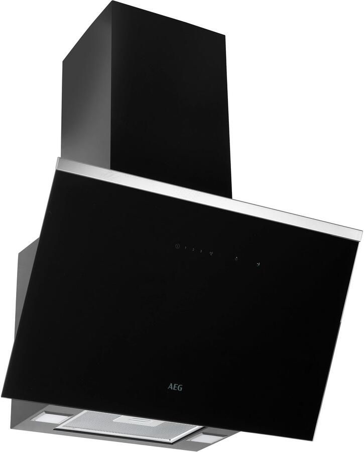 AEG Schuine wandkap DVE5661HB Hob²Hood 3 vermogensstanden + intensiefstand afvoer- en recirculatiebedrijf - Foto 13