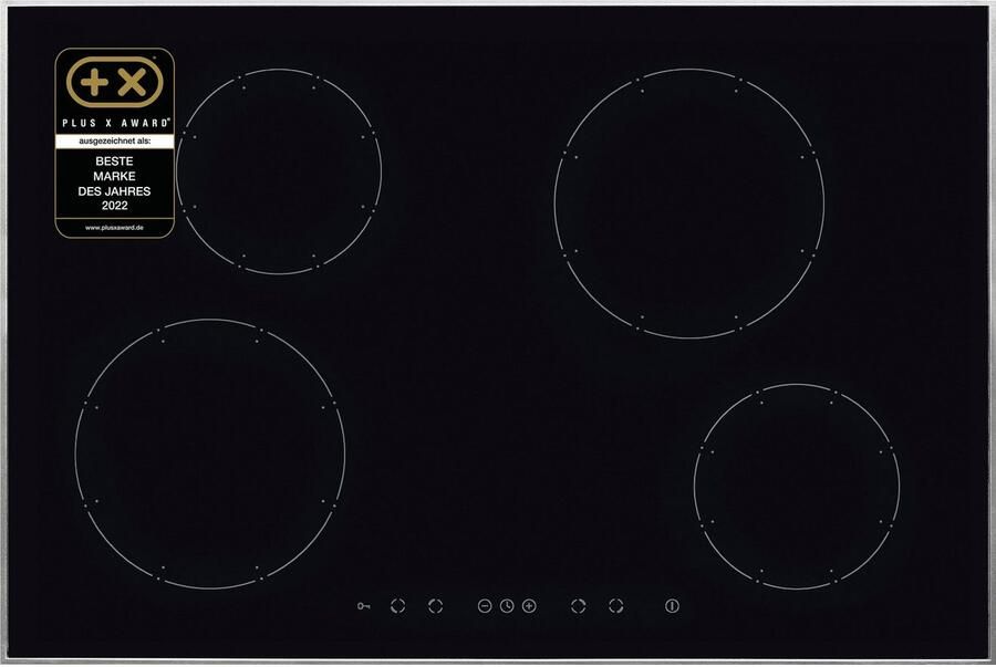 Amica Inductiekookplaat KMI 13317 E 4 extra snelle kookzones eenvoudig te bedienen via sensor - Foto 2