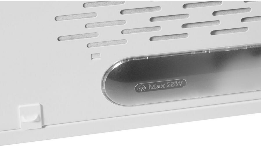 Amica Onderbouwkap UH 17108-3 W Leidt kookdamp naar keuze naar buiten of gefilterd de ruimte in. - Foto 2