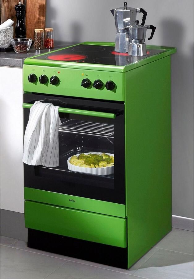 Amica Vrijstaand elektrisch fornuis SHC 11508 G - Foto 3