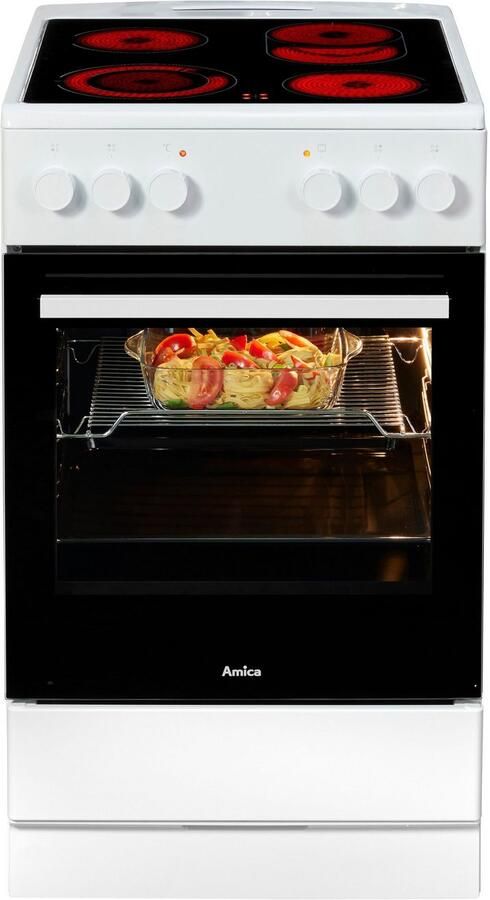 Amica Vrijstaand elektrisch fornuis SHC 903 021 W - Foto 6