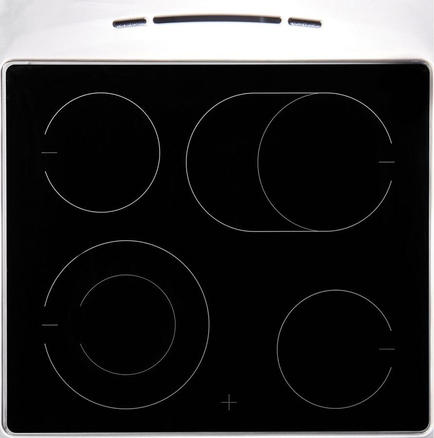 Amica Vrijstaand elektrisch fornuis SHC 914 100 soft-closesysteem
