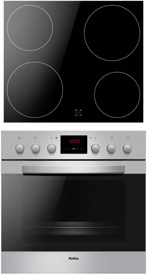 Amica Inbouw elektrisch fornuisset EHC 12616 E Reinigt de oven met stoom zonder chemicaliën - Foto 7