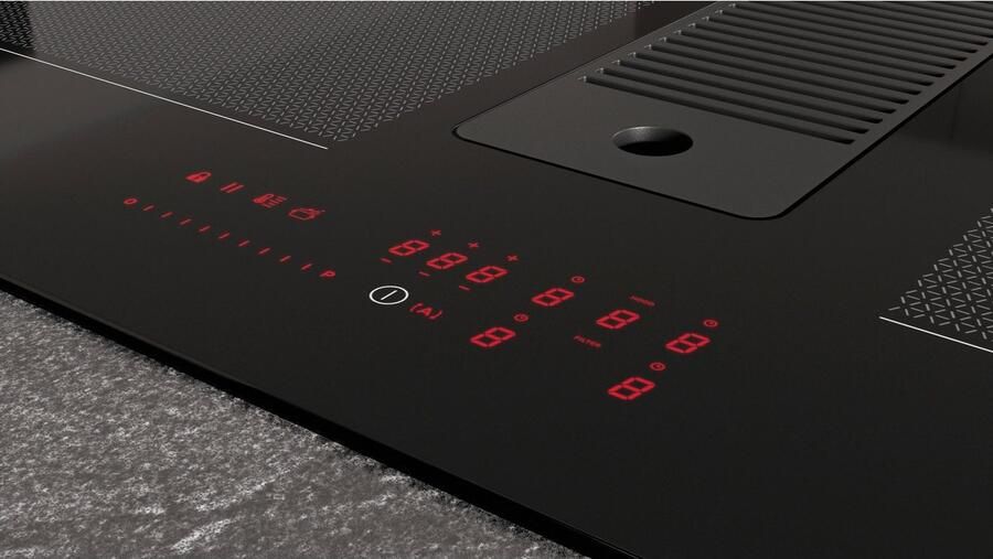 BAUKNECHT Kookplaat met afzuigkap BVH65 Venting Flexi Set bestaande uit: Kookplaat BVH 2065B luchtafvoerkanaal FK 65VH BO - Foto 6